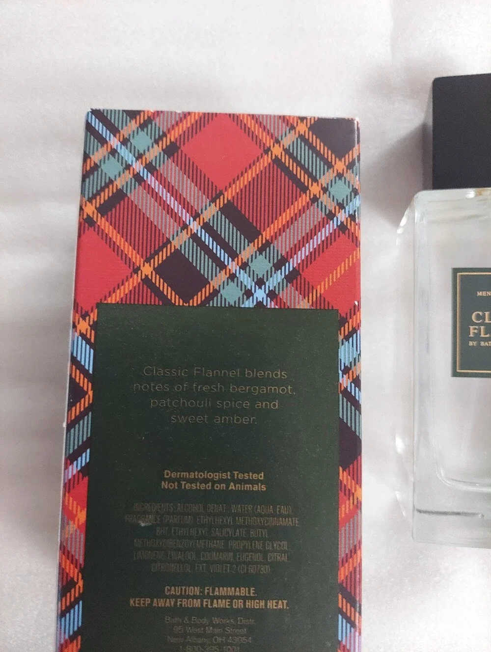 Bath & Body Works classic flannel